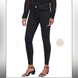 Frame Black Le One Skinny Jeans Size 0